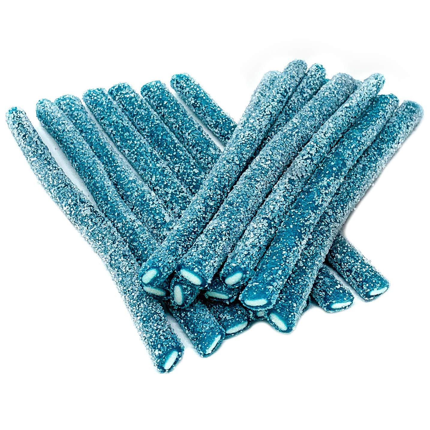 Blue Raspberry Filled Tubes