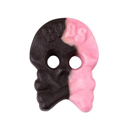 BUBS Raspberry Licorice Skull